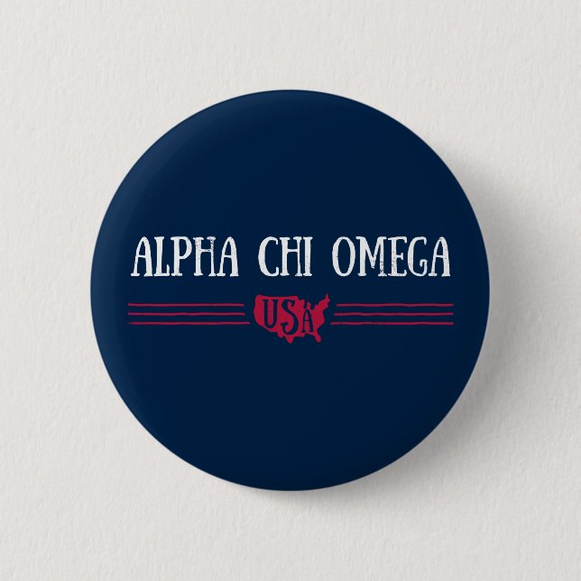 Alpha Chi Omega - USA Knapp (Framsida)
