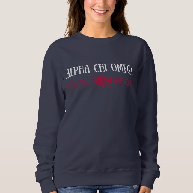 Alpha Chi Omega - USA Tröja (Framsida)