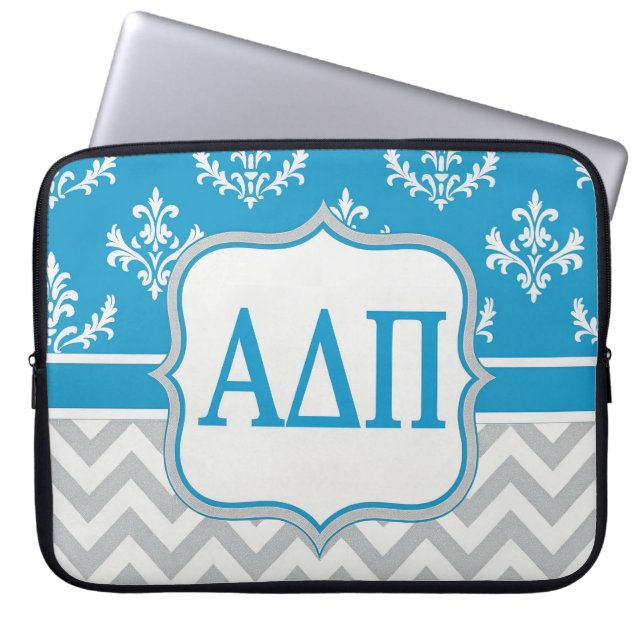 Alpha Delta Pi Laptop Fodral (Framsidan)