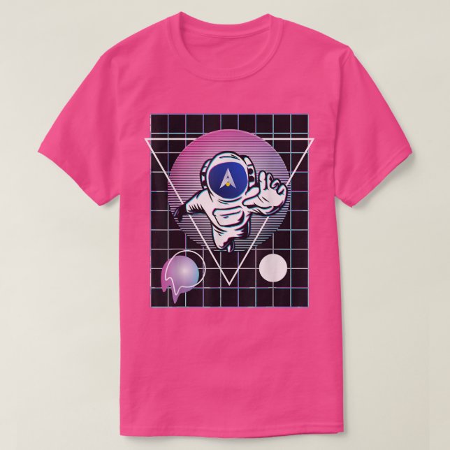 Alpha Finance Lab Astronaut  T Shirt (Design framsida)