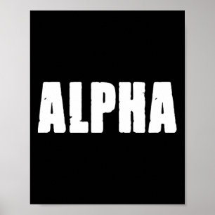 Alpha Gym Kanin Workout Bodybuilding Fitness F010 Poster