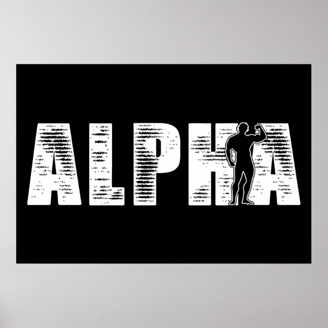 Alpha Male Poster (Framsidan)