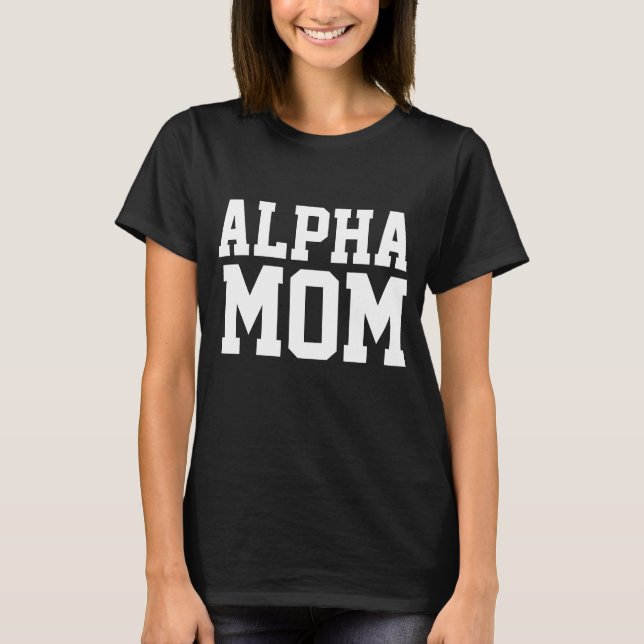 ALPHA MAMMA T-SHIRTS (Framsida)