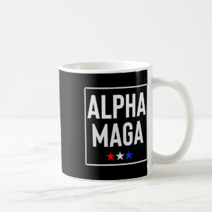 Alpha Mega Trump 2024 Valdesign Kaffemugg