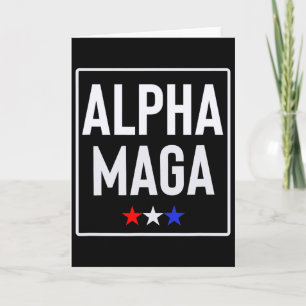 Alpha Mega Trump 2024 Valdesign Kort