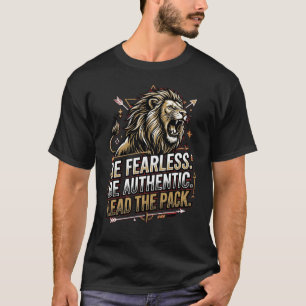 Alpha Mindset Lejon T-Shirt – Var Räddningslös Led