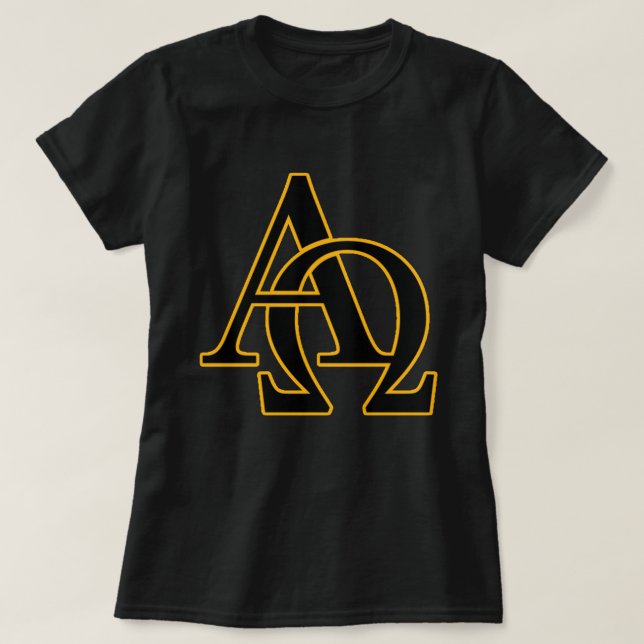 Alpha Omega Tee (Design framsida)
