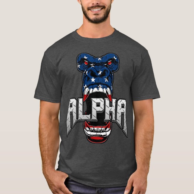 Alpha Patriot T Shirt (Framsida)