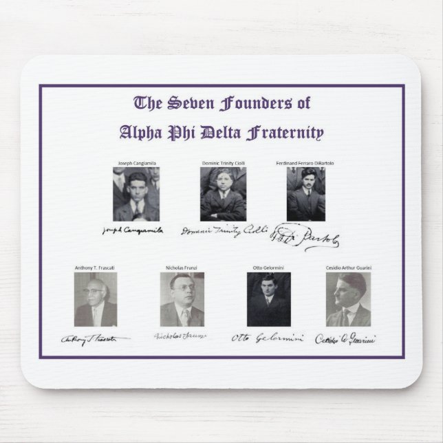 Alpha Phi Delta Mousepad Musmatta (Framsidan)