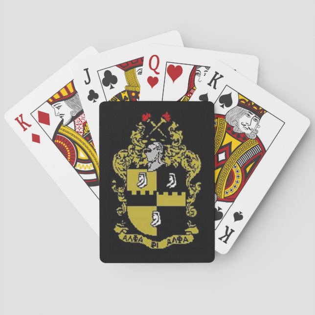 ALPHA PLAYING CARDS KORTLEK (Baksidan)