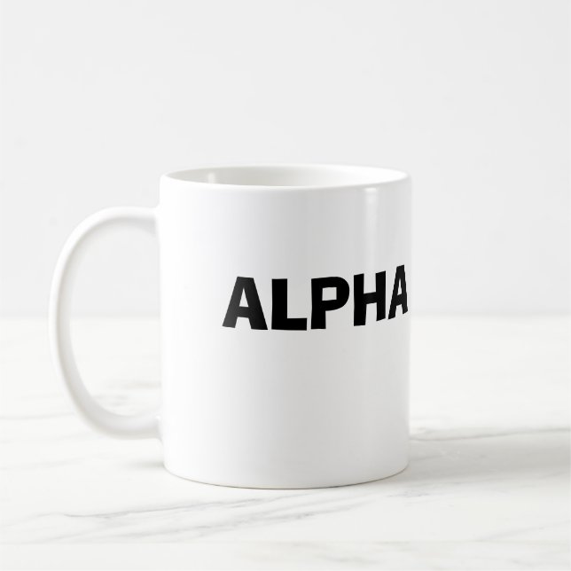 ALPHA SPOUSE KAFFEMUGG (Vänster)