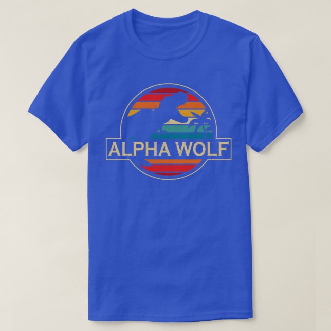 Alpha Varg Dinosaur T Shirt (Design framsida)