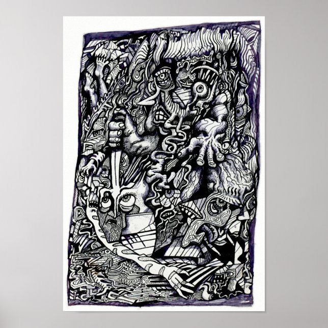 Alpha Warrior, av Brian Benson Poster (Framsidan)