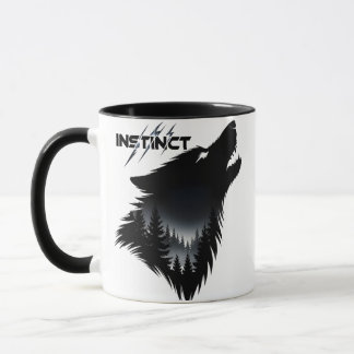 alpha wolf Graphic Mugg