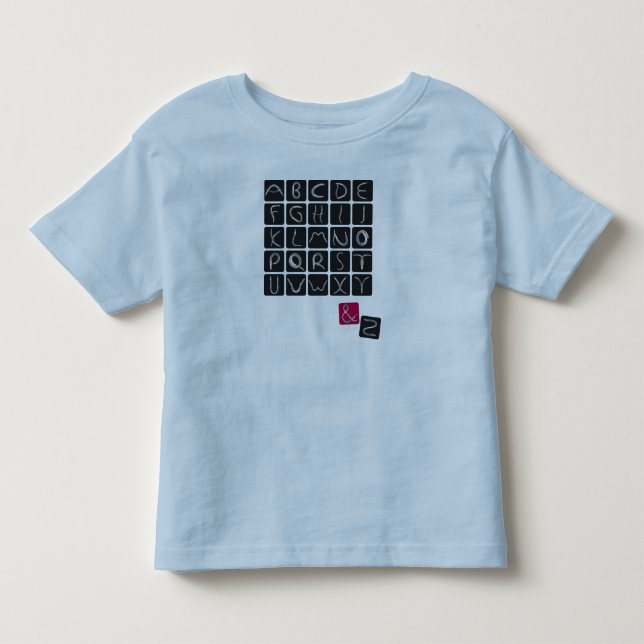 alphabet2 tee (Framsida)