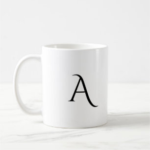 Alphabet A Coffee Mugg