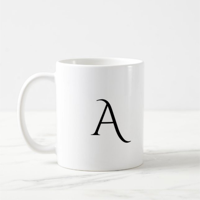 Alphabet A Coffee Mugg (Vänster)