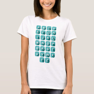 Alphabet ABC-lärare T Shirt