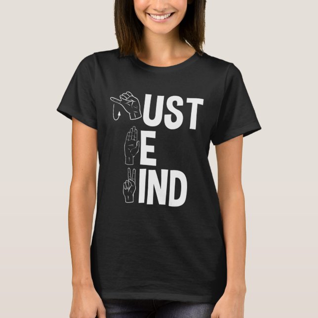 Alphabet American Sjunga Language Asl Teacher Just T Shirt (Framsida)