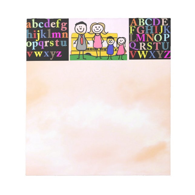 Alphabet Anteckningsblock (Framsida)