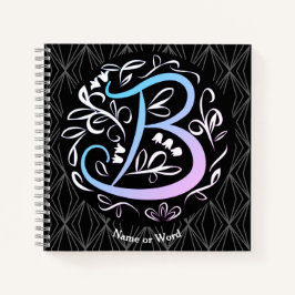 Alphabet B Monogram Handwriter
