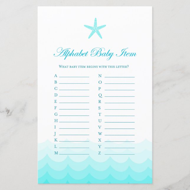 Alphabet Baby-objekt - babyvisningsspel (Framsida)