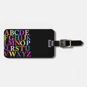 Alphabet Bagagebricka