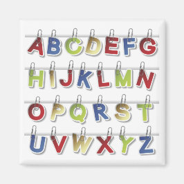 Alphabet Brev (4) Magnet