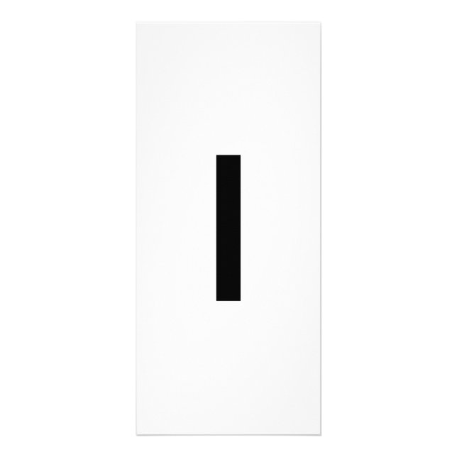 Alphabet Brev i Learning Education Card Reklamkort (Framsidan)