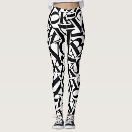 Alphabet Brev Leggings