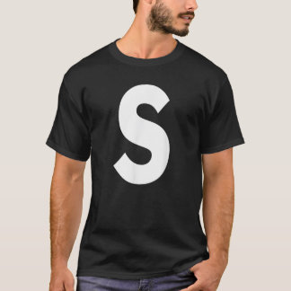 Alphabet Brev S T Shirt