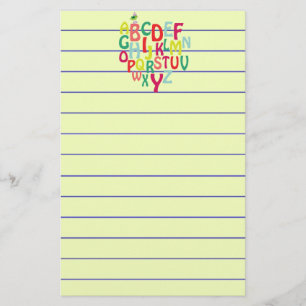 Alphabet Brevpapper