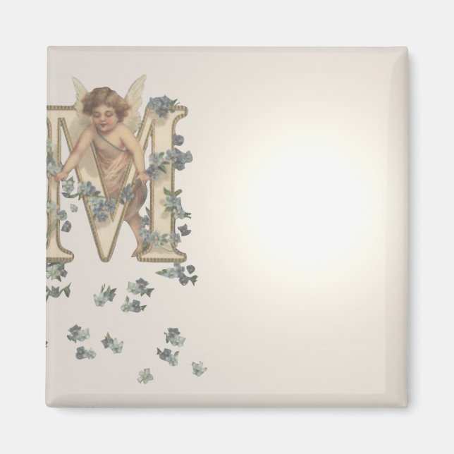 Alphabet Cherub Magnet (Framsidan)