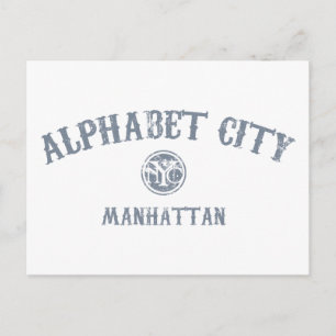 Alphabet City Vykort