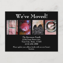 Alphabet Collage, HOME Brev Ord Art Flytta