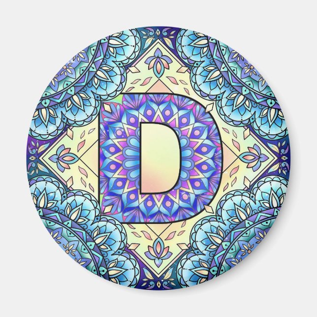 Alphabet D Magnet (Framsidan)