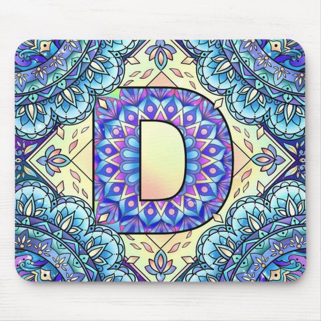 Alphabet D mandala Musmatta (Framsidan)
