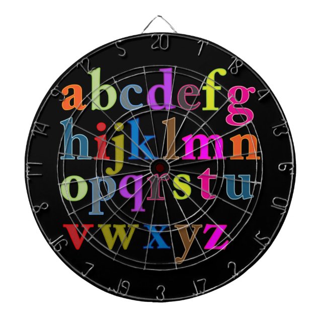Alphabet Darttavla (Framsidan)