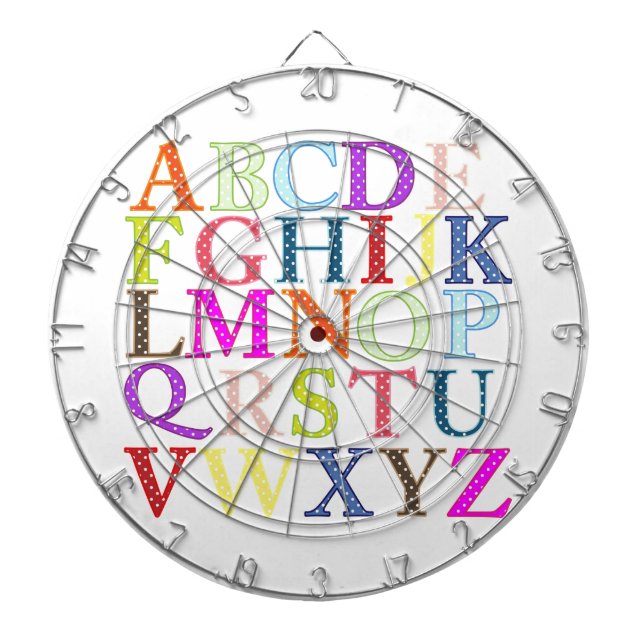 Alphabet Darttavla (Framsidan)