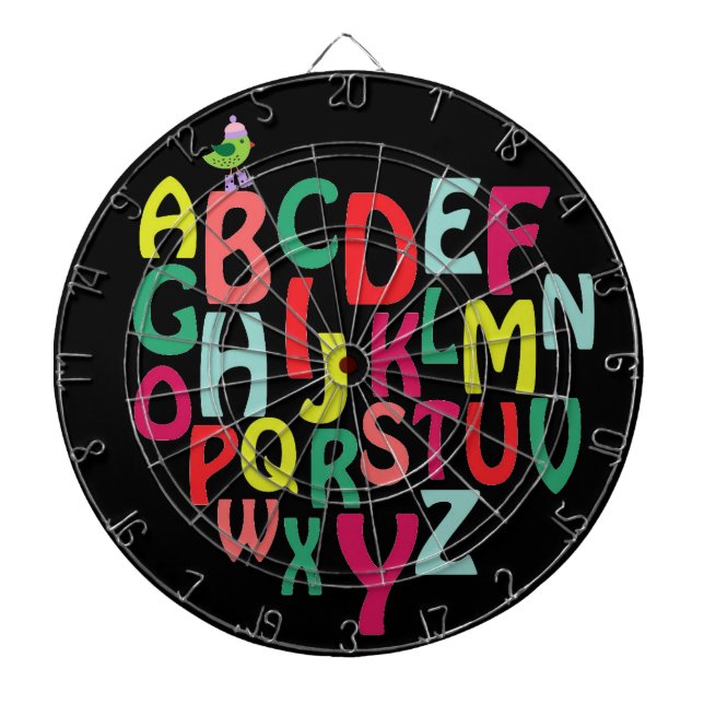 Alphabet Darttavla (Framsidan)