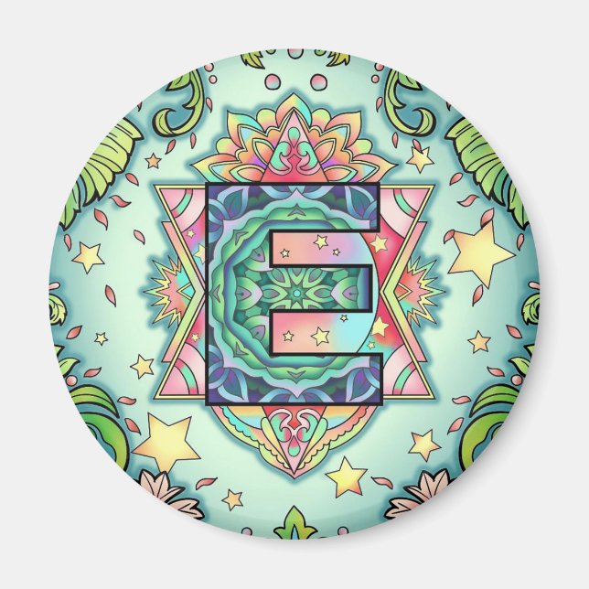 Alphabet E Magnet (Framsidan)