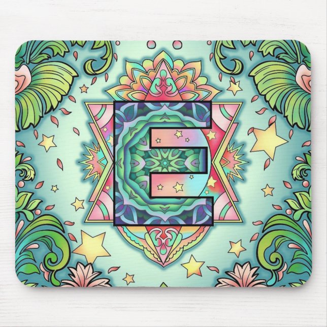 Alphabet E mandala Musmatta (Framsidan)