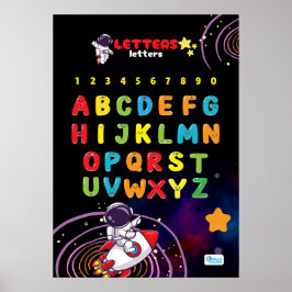 Alphabet Featuring Rymden Poster