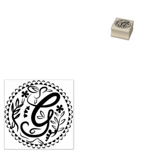Alphabet G Stämpel