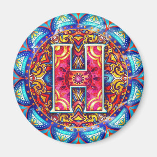 Alphabet H Magnet