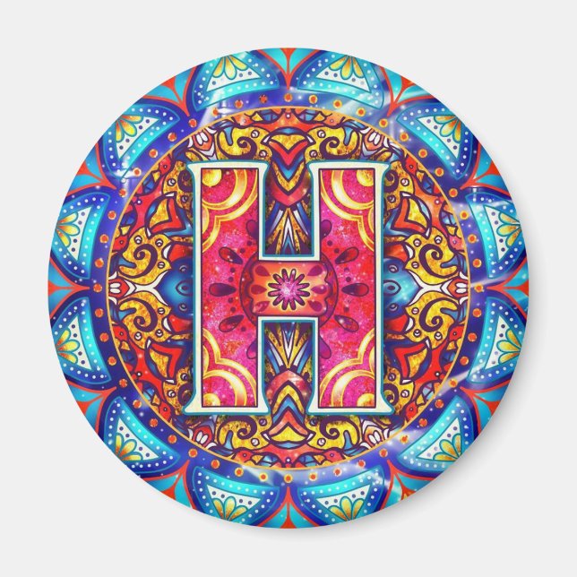 Alphabet H Magnet (Framsidan)