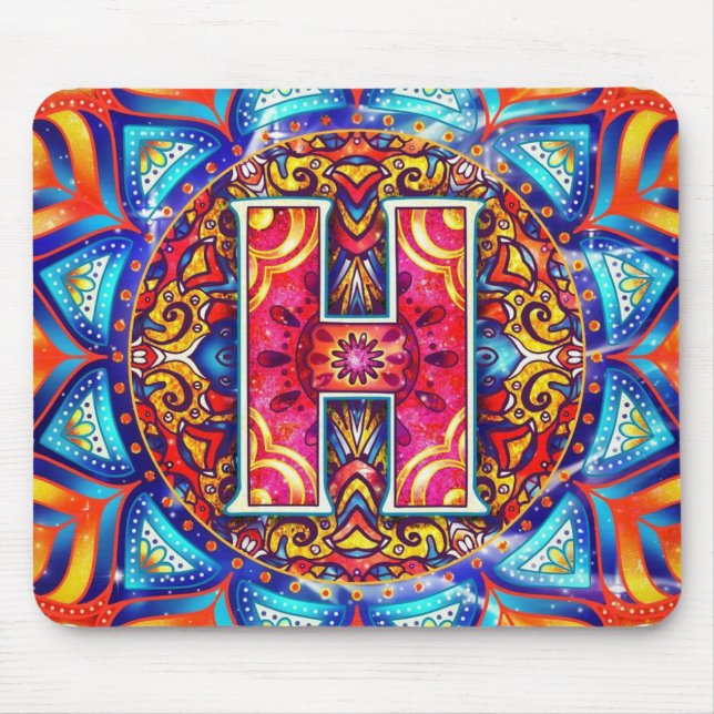 Alphabet H mandala Musmatta (Framsidan)