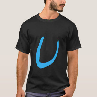 Alphabet Handskriftlig Brev U T Shirt