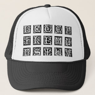 Alphabet Hat Keps