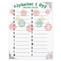 Alphabet I Spy - julversion